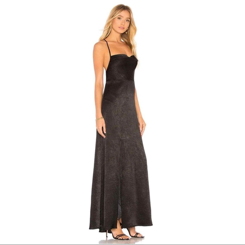 Show Me Your MuMu Winslet Hi-Slit Dress S - Picture 4 of 10